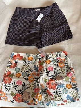 Ann Taylor LOFT Riviera Shorts LOT of 2!
Size 4. NWT